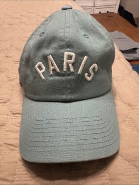American Needle Light Teal Baseball Cap "Paris"